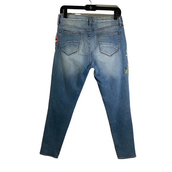 Driftwood Jackie Classic Fit Jeans Embroidered Floral - Picture 4 of 7